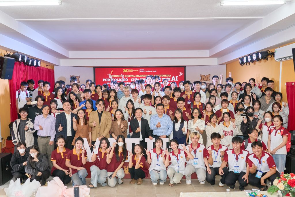 Xây dựng Portfolio chuyên nghiệp thời AI – MIT Uni. tổ chức workshop chuyên sâu cho sinh viên năm 2025