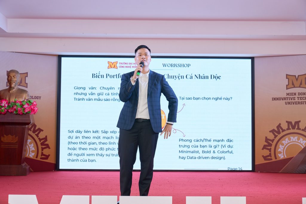 Xây dựng Portfolio chuyên nghiệp thời AI – MIT Uni. tổ chức workshop chuyên sâu cho sinh viên năm 2025