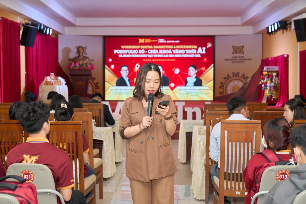 Xây dựng Portfolio chuyên nghiệp thời AI – MIT Uni. tổ chức workshop chuyên sâu cho sinh viên năm 2025