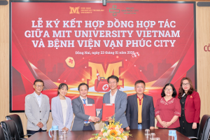 Lễ ký kết hợp tác giữa trường Đại Học Công Nghệ Miền Đông & bệnh viện Vạn Phúc