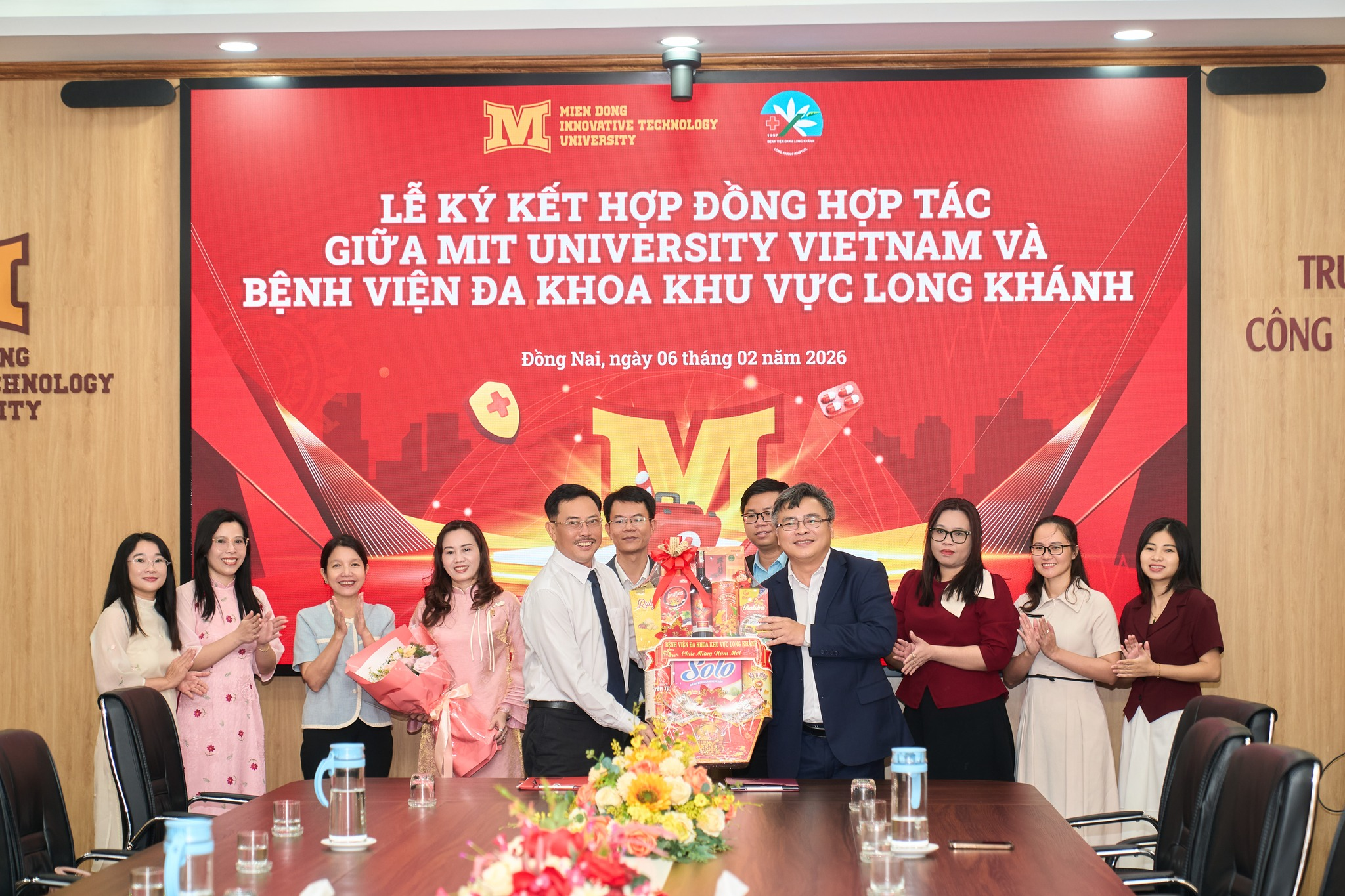 MIT Uni. ký kết hợp tác đào tạo thực hành với Bệnh viện Đa khoa Khu vực Long Khánh năm 2026