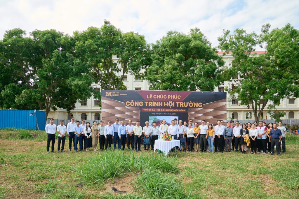 MIT Uni. khởi công dự án Hội trường lớn nhất Đồng Nai với sức chứa hơn 2000 chỗ