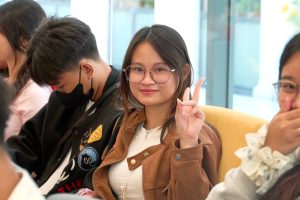 Học sinh Trường THPT Trần Văn Long (Vĩnh Long) tham quan, trải nghiệm tại MIT Uni.