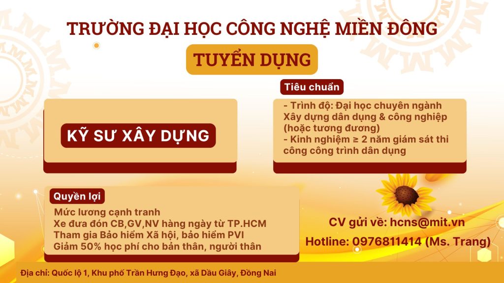 Tuyển dụng Kỹ sư xây dựng