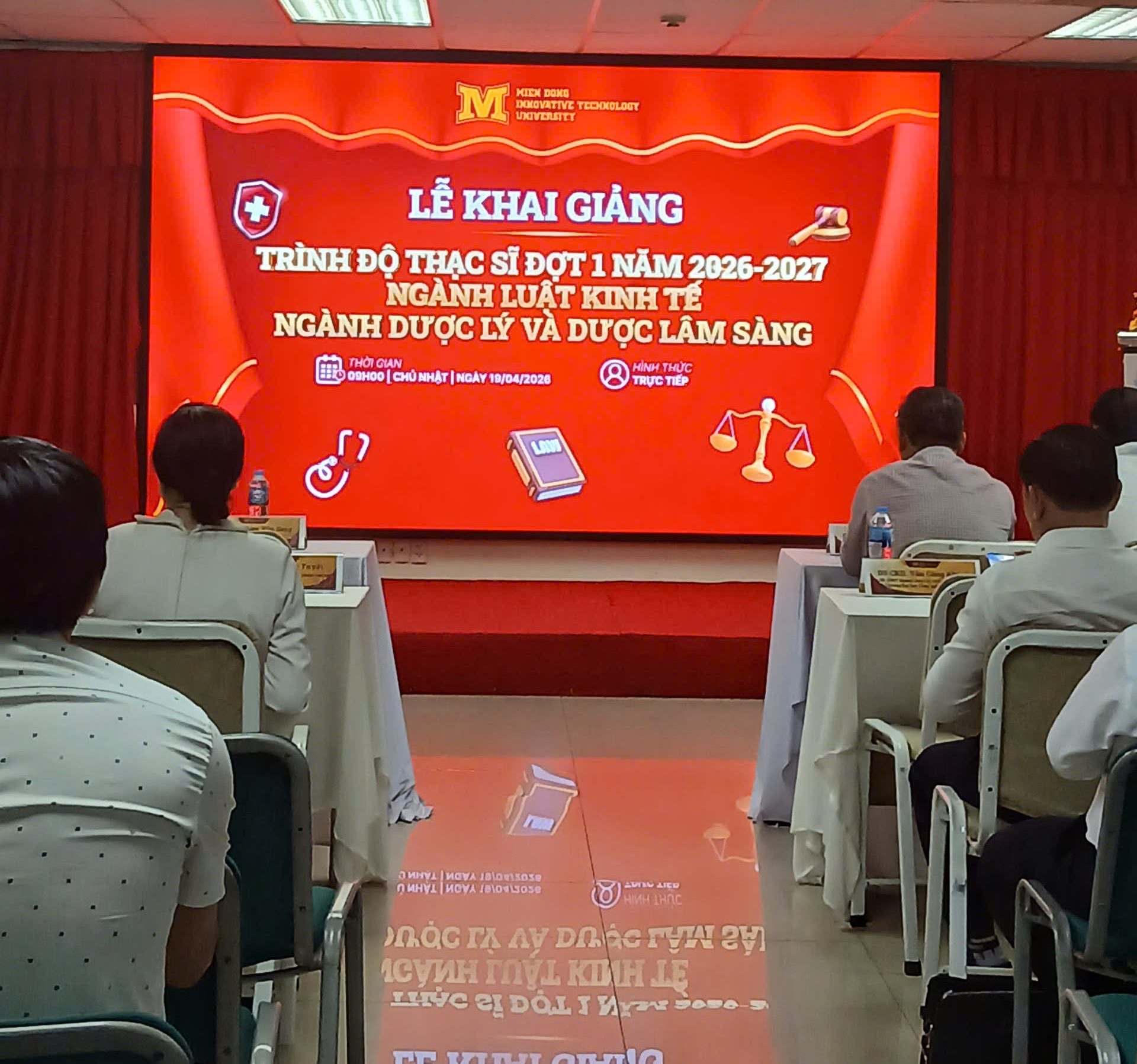 Trường Đại học Công nghệ Miền Đông Khai Giảng Thạc Sĩ Đợt 1 (2026-2027): Nâng tầm nhân lực Ngành Luật kinh kế và Ngành Dược lý và Dược lâm sàng