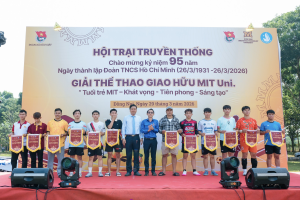 Gần 200 sinh viên và giới trẻ tại các Giáo xứ tham gia Giải thể thao giao hữu MIT Uni. 2026