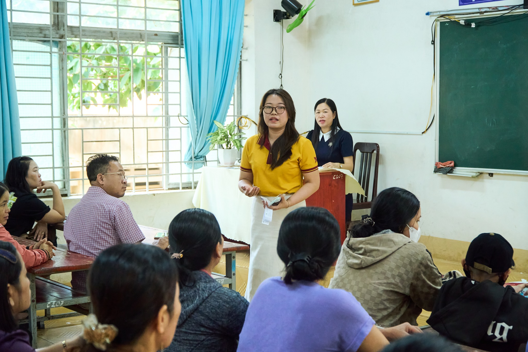 MIT Uni. mang thông tin tuyển sinh đến gần Phụ huynh THPT Dầu Giây