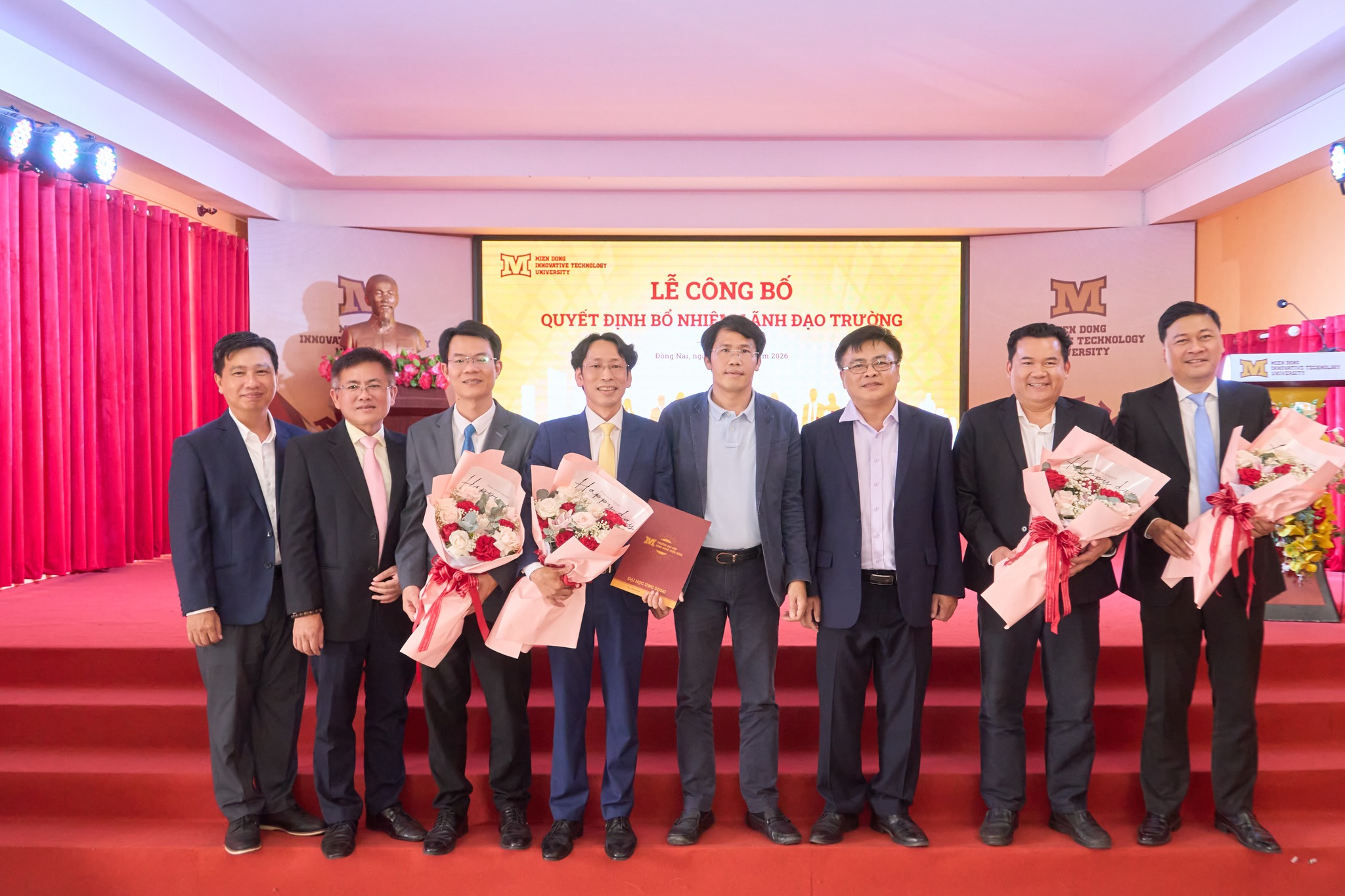 MIT Uni. kiện toàn đội ngũ Lãnh đạo, công bố quyết định bổ nhiệm và tái bổ nhiệm