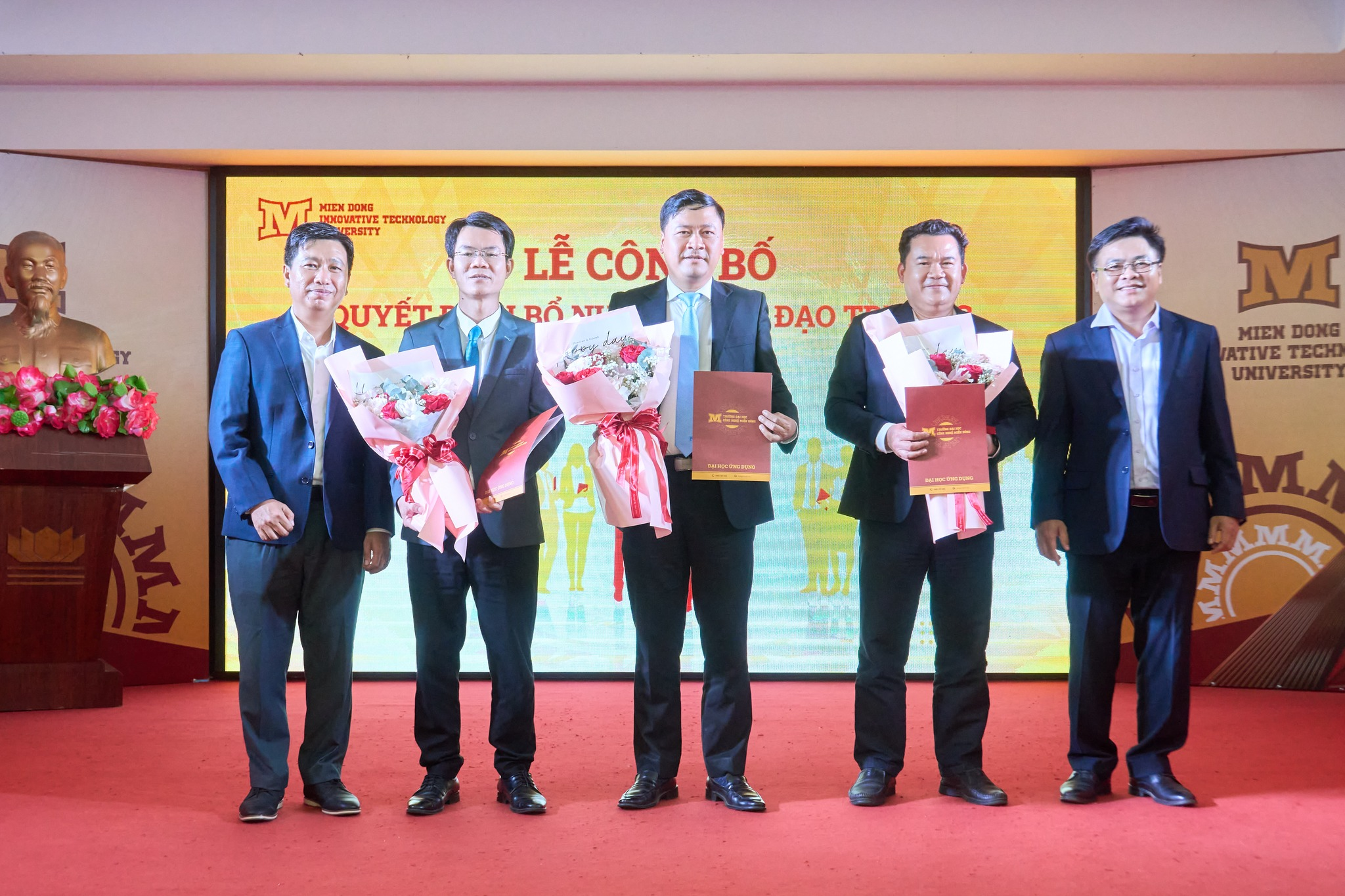 MIT Uni. kiện toàn đội ngũ Lãnh đạo, công bố quyết định bổ nhiệm và tái bổ nhiệm