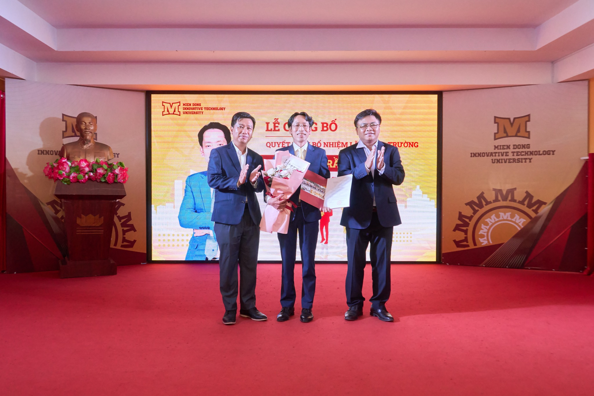 MIT Uni. kiện toàn đội ngũ Lãnh đạo, công bố quyết định bổ nhiệm và tái bổ nhiệm
