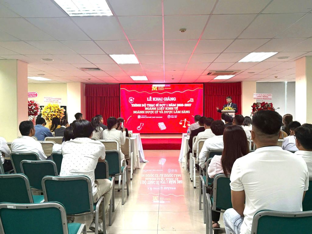 Trường Đại học Công nghệ Miền Đông Khai Giảng Thạc Sĩ Đợt 1 (2026-2027): Nâng tầm nhân lực Ngành Luật kinh kế và Ngành Dược lý và Dược lâm sàng