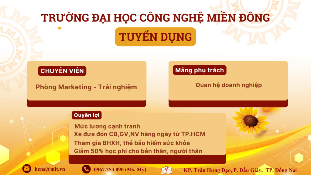 TUYỂN DỤNG VỊ TRÍ CHUYÊN VIÊN PHÒNG MARKETING - TRẢI NGHIỆP (Phụ trách mảng Quan hệ doanh nghiệp)