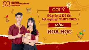 Gợi ý đáp án và đề thi chính thức môn Hóa học kỳ thi Tốt nghiệp THPT năm 2026