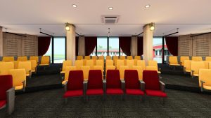 Một công trình mới đang được thi công tại Rose Building, MIT Uni.