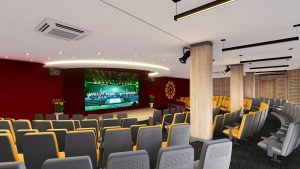 Một công trình mới đang được thi công tại Rose Building, MIT Uni.